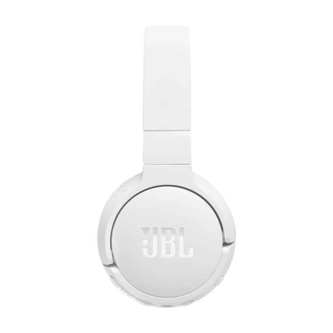 JBL Tune 670NC - White - Adaptive Noise Cancelling Wireless On-Ear Headphones - Right image number null